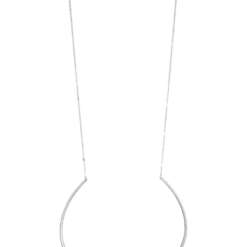 Collana donna Breil Mezzanotte TJ1895 realizzata in acciaio lucido. Lunghezza 60 cm