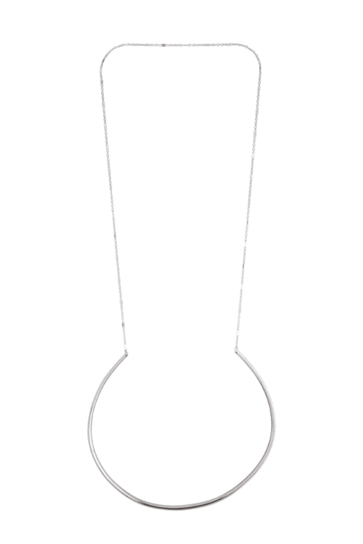 Collana donna Breil Mezzanotte TJ1895 realizzata in acciaio lucido. Lunghezza 60 cm