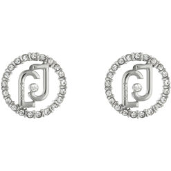 Orecchini donna Liujo Logo LJ1580 Realizzati in acciaio anallergico.  Diametro: 1,30cm.  Confezione: Originale Liujo. 