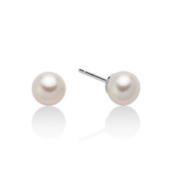 Orecchini donna Miluna Perle PPN758BMV3 Realizzati in oro 18kt, 750/1000. 2 Perle vere R. Colore Perla: Bianco. Dimensione perla: 7,50-8mm.