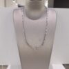 Collana donna girocollo in oro Bianco 18KT (750) Questo gioiello fa parte del brand 