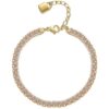 Bracciale donna Brosway Desideri BEI059 Realizzato in acciaio dorato anallergico, cristalli rosa. Lunghezza: 18cm. Garanzia: 2 anni Ufficiale Brosway. Confezione: Originale Brosway.