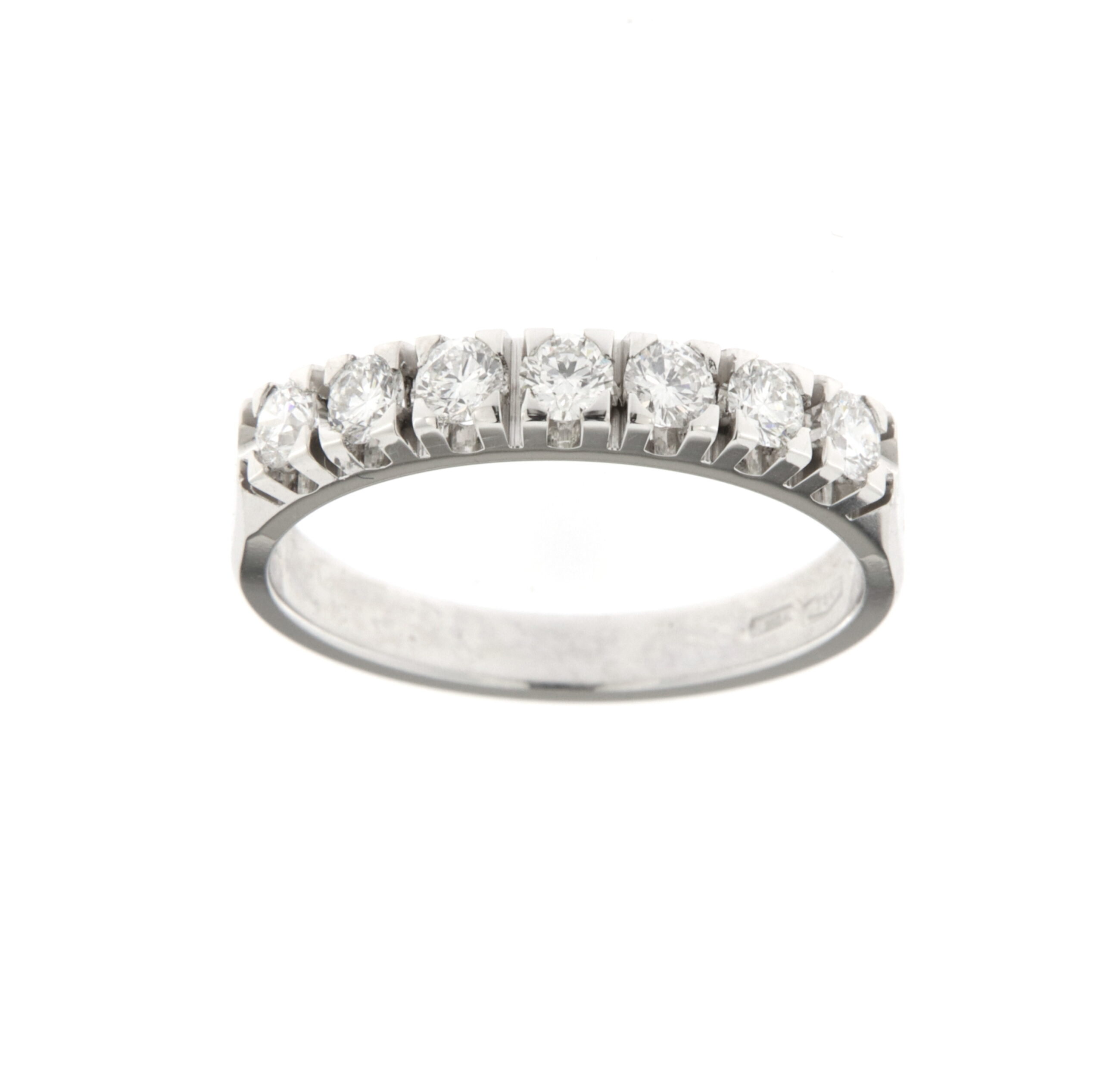 Anello Riviera Tornita 0,54ct FVS ANRIV27