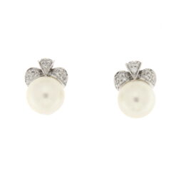 Orecchini donna Perla e Diamanti ORPBRIL24 Questo gioiello fa parte del brand 
