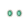 Orecchini donna Smeraldo e Diamanti ORSM4 Questo gioiello fa parte del brand 