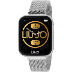Orologio Unisex Liujo Smartwatch Voice SWLJ051 Lo smartwatch possiede l'avviso di chiamata e notifica, la cassa è in alluminio di dimensione 42 x 37 x 13 mm. Il cinturino in metallo. La resistenza all'acqua è di ip67. La versione bluetooth è di tipo bt 5.1. La batteria è di tipo 230 mah li-polymer. I sistemi compatibili sono android5.0+-ios9.0+. La distanza di comunicazione è di circa 10 metri. Le altre funzioni sono pedometro, wrist sense, cronometro, frequenza cardiaca, pressione sanguigna, ossigenazione, timer, sleep monitor, sveglia, sedentary reminder, sport, avviso bere, music remote contol, meteo, scatto, ricerca smartphone, sfondo personalizzabile.