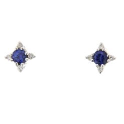 Orecchini donna Davite e Delucchi Zaffiro BB 008536 ZFS Peso totale del gioiello: 1,60gr. Diametro del gioiello: 0,60cm. Caratura Brillanti: 0,06ct. Caratura Zaffiro: 0,30ct. Colore Brillanti: G. Purezza Brillanti: VS. Chiusura Orecchini: Perno e farfalla. Garanzia: Ufficiale Davite e Delucchi. Confezione: Originale Davite e Delucchi. GARANZIA: Prezioso, originale e unico, assolutamente italiano. Un gioiello Davite&Delucchi si riconosce a prima vista. Ogni gioiello Davite e Delucchi presenta il marchio laser inciso sull’oggetto stesso, inoltre viene accompagnato da un certificato assicurativo che tutela il gioiello in caso di furto o incendio.