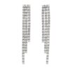 Orecchini donna in Oro 18KT e Diamanti Tennis 3 file ORBR27 Questo gioiello fa parte del brand “Taormina gioielli” ovvero di tutta quella merce in Oro 18kt, realizzata o venduta nel nostro store! La vendita di gioielli in Oro 18kt è uno dei nostri punti forti da molti anni, tutta la nostra merce è accompagnata dal certificato di garanzia, il punzone 750. Peso totale del gioiello: 8,80gr. Misura del gioiello: 5,00cm. Caratura Brillanti: 2,80ct. Colore Brillanti: F. Purezza Brillanti: VS1. Chiusura orecchini: Perno e farfalla. Garanzia: Laboratorio orafo Taormina Gioielli. Confezione: Regalo, intestata Taormina Gioielli.